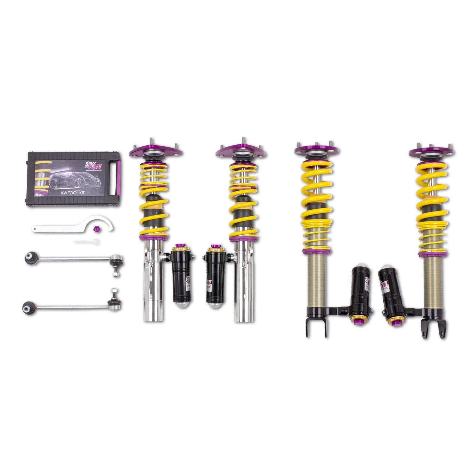 39771223 Coilovers V4 Clubsport KW Suspension i gruppen Välj bilmodell / Porsche / 997 04-12 / Chassi / Fjädring hos DDESIGN Scandinavia AB (KW-39771223)