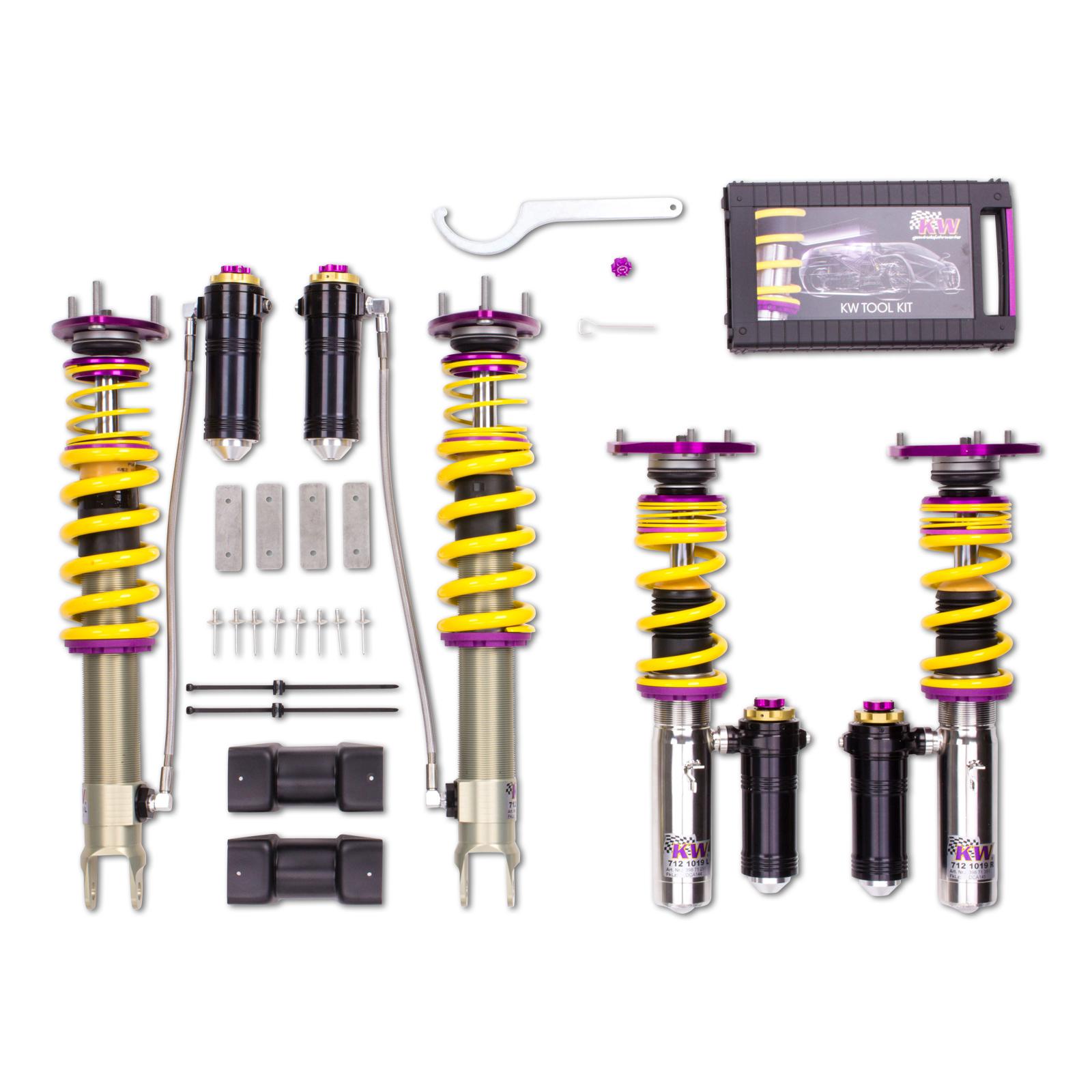 39771243 Coilovers V4 Clubsport KW Suspension i gruppen Välj bilmodell / Porsche / 991 13-17 / Chassi hos DDESIGN Scandinavia AB (KW-39771243)