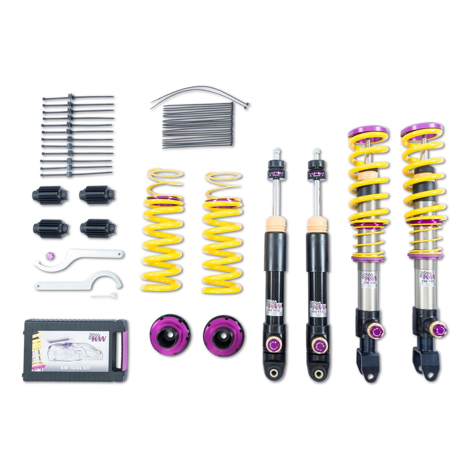 3A725089 Coilovers Inox V4 (inkl. Cancellation Kit) KW Suspension i gruppen Välj bilmodell / Mercedes Benz / C-Class 15-21 (W205) / Chassi / Coilovers hos DDESIGN Scandinavia AB (KW-3A725089)