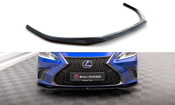 Lexus ES F Sport Mk7 2019+ Frontsplitter V.1 Maxton Design  i gruppen Bilmodeller / Lexus / ES / Styling hos DDESIGN AB (LE-ES-7-FSPORT-FD1)