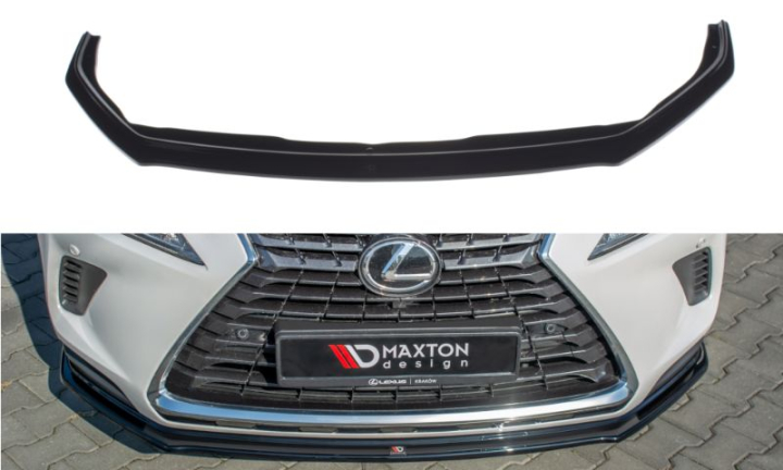 Lexus NX Facelift 2017-2021 Frontläpp / Frontsplitter Maxton Design i gruppen Bilmodeller / Lexus / NX 14-21 hos DDESIGN AB (LE-NX-1F-H-FD1G)