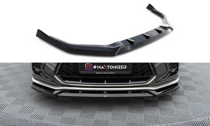 Lexus NX F-Sport Mk2 2021+ Frontsplitter V.2 Maxton Design i gruppen Bilmodeller / Lexus / NX 2021+ hos DDESIGN AB (LE-NX-2-FSPORT-FD2G)