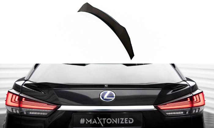 Lexus RX MK4 Facelift 2019-2022 Nedre Vingextension 3D Maxton Design i gruppen Bilmodeller / Lexus / RX / Styling hos DDESIGN AB (LE-RX-4F-CAP2G)