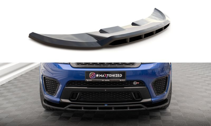 Land Rover Range Rover Sport SVR MK2 2015-2018 Frontläpp / Frontsplitter V.2 Maxton Design i gruppen Bilmodeller / Land Rover / Range Rover hos DDESIGN AB (LR-RR-SPORT-2-SVR-FD2G-FD)