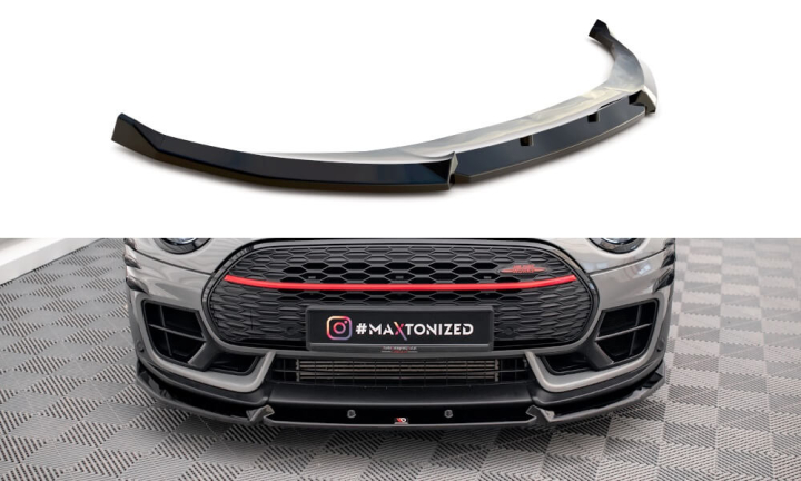 Mini Cooper Clubman John Cooper Works F54 2015-2019 Frontsplitter V.3 Maxton Design i gruppen Bilmodeller / Mini / Clubman (F54) 2015+ / Styling hos DDESIGN AB (MC-CM-2-S-JCW-FD3)