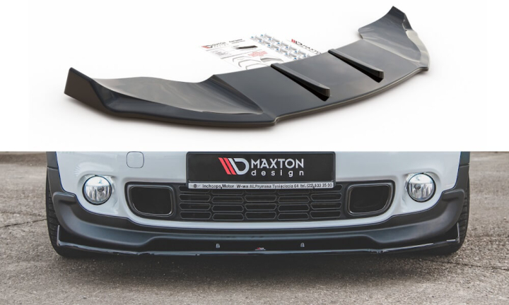 Mini Countryman John Cooper Works R60 2012–2016 Frontsplitter V.1 Maxton Design i gruppen Bilmodeller / Mini / Countryman (R60) 2010-2016 / Styling hos DDESIGN AB (MC-CO-S-1-FD1)