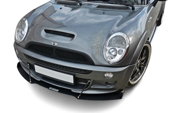 Mini Cooper S John Cooper Works R53 2003-2006 Racing Frontsplitter V.1 Maxton Design i gruppen Bilmodeller / Mini / Cooper (R50/52/53) 2000-2006 / Styling hos DDESIGN AB (MC-S-1-53-JCW-CNC-FD1A)