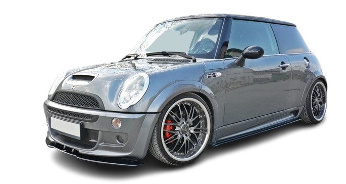 Mini Cooper S John Cooper Works R53 2003-2006 Frontsplitter V.1 Maxton Design i gruppen Bilmodeller / Mini / Cooper (R50/52/53) 2000-2006 / Styling hos DDESIGN AB (MC-S-1-53-JCW-FD1)