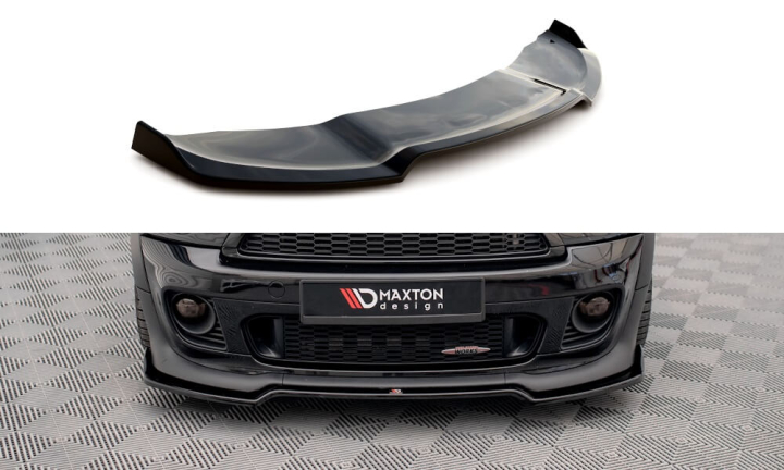 Mini Cooper John Cooper Works R56 2006-2010 Frontsplitter V.2 Maxton Design i gruppen Bilmodeller / Mini / Cooper (R56/57) 2006-2013 / 2009-2015 / Styling hos DDESIGN AB (MC-S-2-56-JCW-FD1)