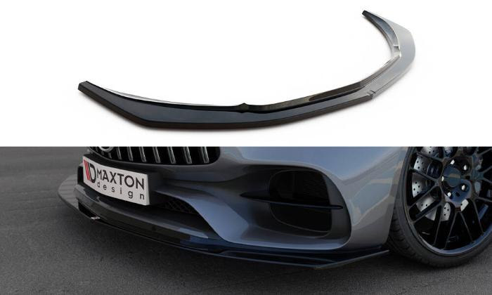 Mercedes-AMG GT S C190 2014-2023 Frontläpp / Frontsplitter V.1 Maxton Design i gruppen Bilmodeller / Mercedes Benz / AMG GT / GT S (C190) 2014-2023 hos DDESIGN AB (ME-AMG-GTS-1-FD1G)