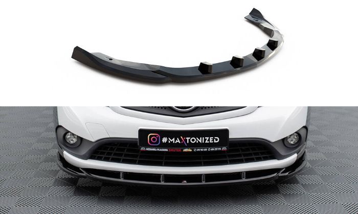 Mercedes Citan MK1 2012-2021 Frontläpp / Frontsplitter Maxton Design i gruppen Bilmodeller / Mercedes Benz / Citan 2012-2021 hos DDESIGN AB (ME-CI-1-FD1G)