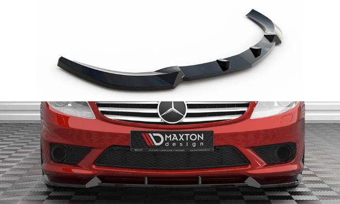 Mercedes-Benz CL 63 AMG C216 2006-2010 Frontsplitter V.1 Maxton Design i gruppen Bilmodeller / Mercedes Benz / CL-Class 06-14 (C216) / Styling / Frontläppar hos DDESIGN AB (ME-CL-216-AMG-FD1G)