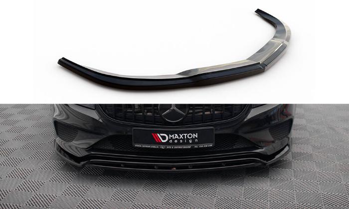 Mercedes-Benz CLS C218 Facelift 2014-2018 Frontsplitter V.1 Maxton Design i gruppen Bilmodeller / Mercedes Benz / CLS-Class 10-18 (C218) / Styling hos DDESIGN AB (ME-CLS-218F-FD2G-FD2RG)