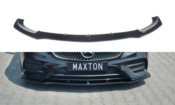 Mercedes E-Class W213 Coupe(C238) AMG-Line 2017-2020 Frontsplitter V.1 Maxton Design i gruppen Bilmodeller / Mercedes Benz / E-Class 17+ (W213 - C238) / Styling hos DDESIGN AB (ME-E-213-AMGLINE-C-FD1)