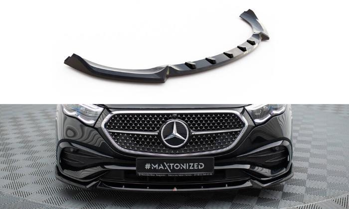 Mercedes-Benz E-Klass AMG-Line W214 2023+ Frontsplitter V.2 Maxton Design i gruppen Bilmodeller / Mercedes Benz / E-Class 2023+ (W214) hos DDESIGN AB (ME-E-214-AMGLINE-FD2G)