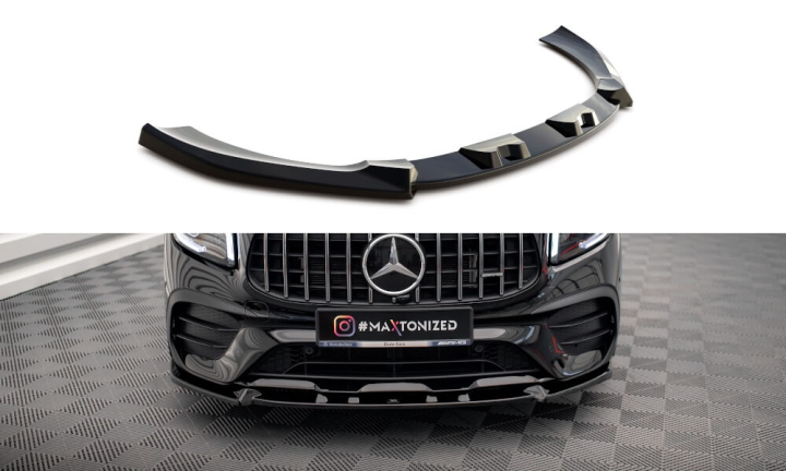 Mercedes-AMG GLB 35 X247 2019+ Frontsplitter V.1 Maxton Design i gruppen Bilmodeller / Mercedes Benz / GLB-Class 19+ (X247) hos DDESIGN AB (ME-GLB-35-247-FD1)