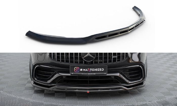 Mercedes AMG GLC 63 SUV / Coupe X253 / C253 2015-2022 Frontläpp / Frontsplitter Maxton Design i gruppen Bilmodeller / Mercedes Benz / GLC-Class 16+ (X253) hos DDESIGN AB (ME-GLC-X253-63-FD1G-FD1RG)