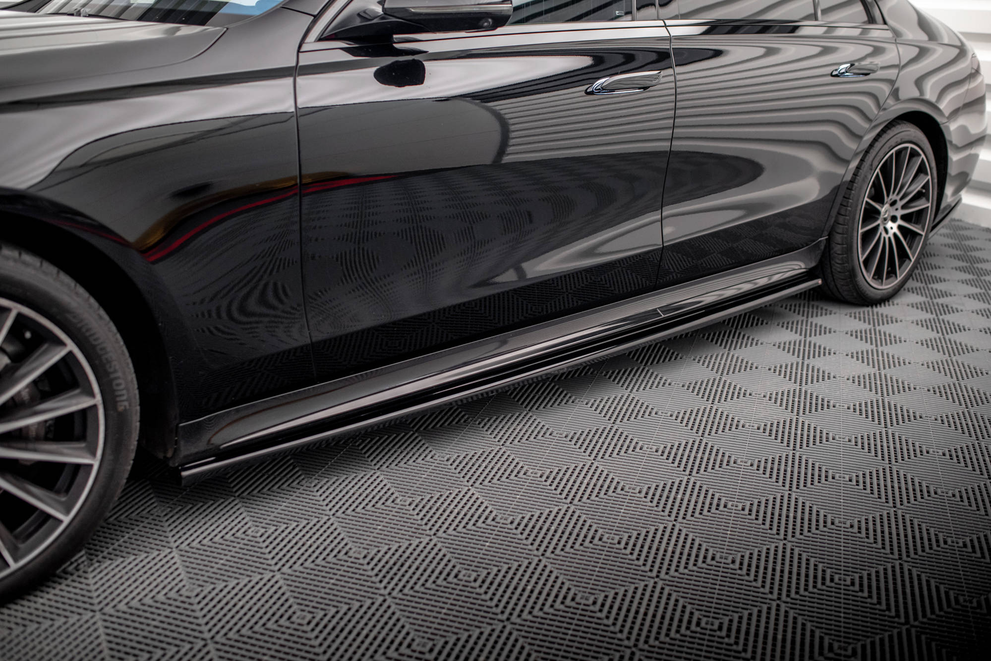 Mercedes S-Klass AMG-Line W223 2020+ Sidoextensions V.1 Maxton Design