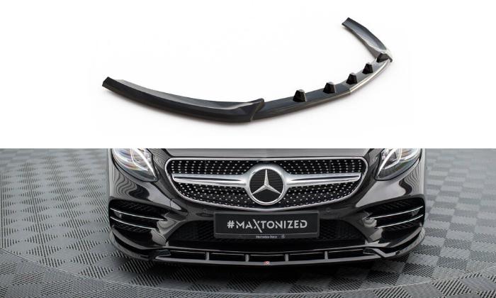 Mercedes-Benz S-Klass Coupe AMG-Line C217 Facelift 2017-2020 Frontläpp / Frontsplitter V.2 Maxton Design i gruppen Bilmodeller / Mercedes Benz / S-Class 13-20 (W222) hos DDESIGN AB (ME-S-C217-AMGLINE-C-FD2G)