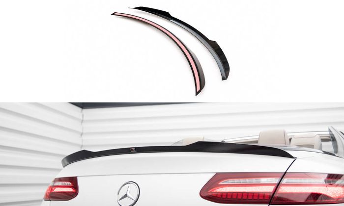 Mercedes-Benz E-Klass Cabriolet AMG-Line (Inkl. E43) A238 2017-2023 Vingextension V.1 Maxton Design i gruppen Bilmodeller / Mercedes Benz / E-Class 17+ (W213 - C238) / Styling hos DDESIGN AB (MEE213FAMGLINECACAP1G)