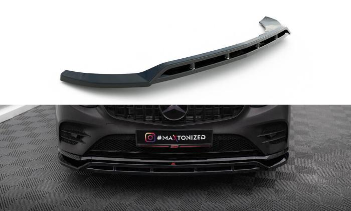 Mercedes-Benz GLC Coupe C253 2016-2019 Frontsplitter V.1 Maxton Design i gruppen Bilmodeller / Mercedes Benz / GLC-Class 16+ (X253) hos DDESIGN AB (MEGLCC253AMGLINEFD1GFD1RG)