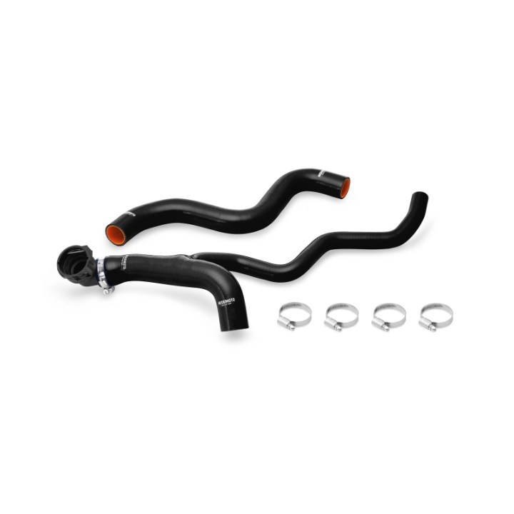 MMHOSE-500NA-12BK 2012-2017 Fiat 500 Non-Turbo Kylarslangar Silikon Svart Mishimoto