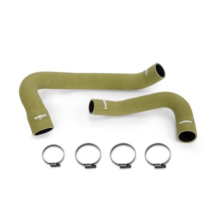 MMHOSE-WR6-07OD Jeep Wrangler JK 3.8L Kylarslangar Silikon 2007-2011 Olive Drab Mishimoto