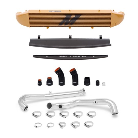 MMINT-FIST-14KPG Ford Fiesta ST Intercooler Kit 2014-2019 Guld Med Polerade Rör Mishimoto