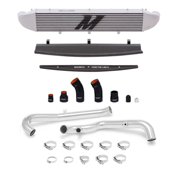 MMINT-FIST-14KPSL Ford Fiesta ST Intercooler Kit 2014-2019 Silver Med Polerade Rör Mishimoto