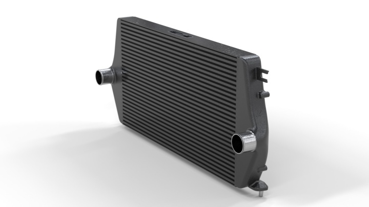 MMINT-XD-16BK Nissan Titan XD Cummins Intercooler 2016-2019 Svart Mishimoto