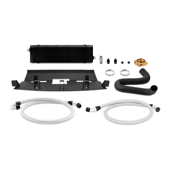 MMOC-MUS8-18TBK 18+ Ford Mustang GT Oljekyl Kit Svart Termostatstyrd Mishimoto