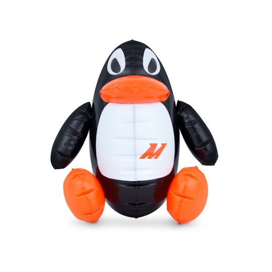 MMPROMO-TOY-PENG Chilly the Penguin Uppblåsbar Leksak Mishimoto