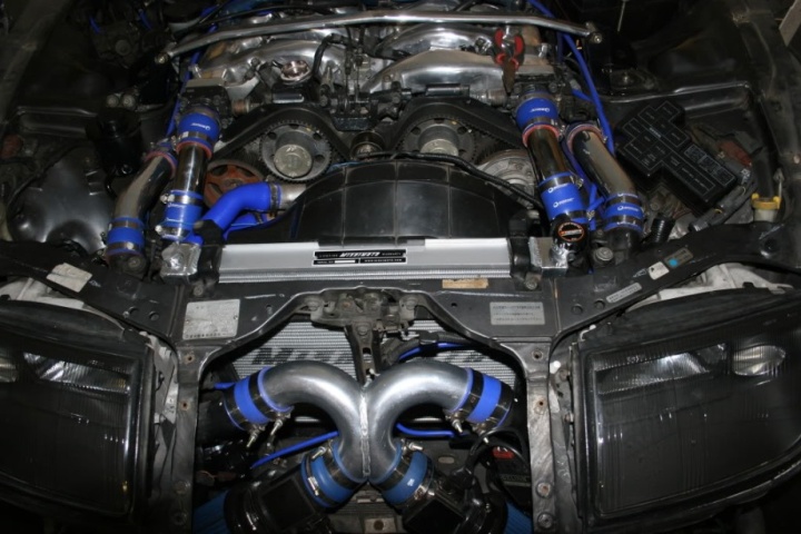 MMRAD-300ZX-90T Nissan 300ZX Turbo 3.0L Aluminiumkylare Mishimoto