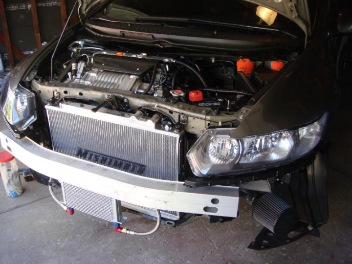 Honda Civic SI 2.0L 06-11 Aluminiumkylare Mishimoto