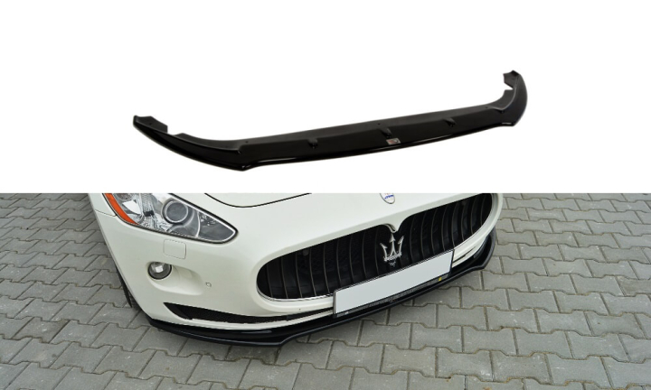 Maserati Granturismo Standard / S 2007-2011 Frontsplitter V.1 Maxton Design i gruppen Bilmodeller / Maserati / Granturismo hos DDESIGN AB (MS-GT-1-FD1)