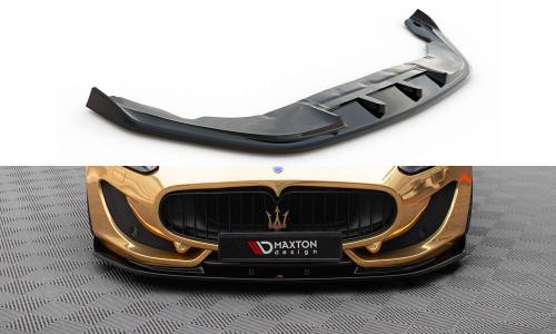 Maserati Granturismo Mk1 Facelift 2013-2018 Frontsplitter V.1 Maxton Design i gruppen Bilmodeller / Maserati / Granturismo hos DDESIGN AB (MS-GT-1F-FD1G)