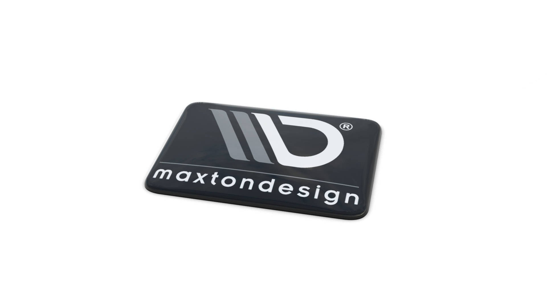 3D Klistermärke Dekal Logga 6st Maxton Design (A10)