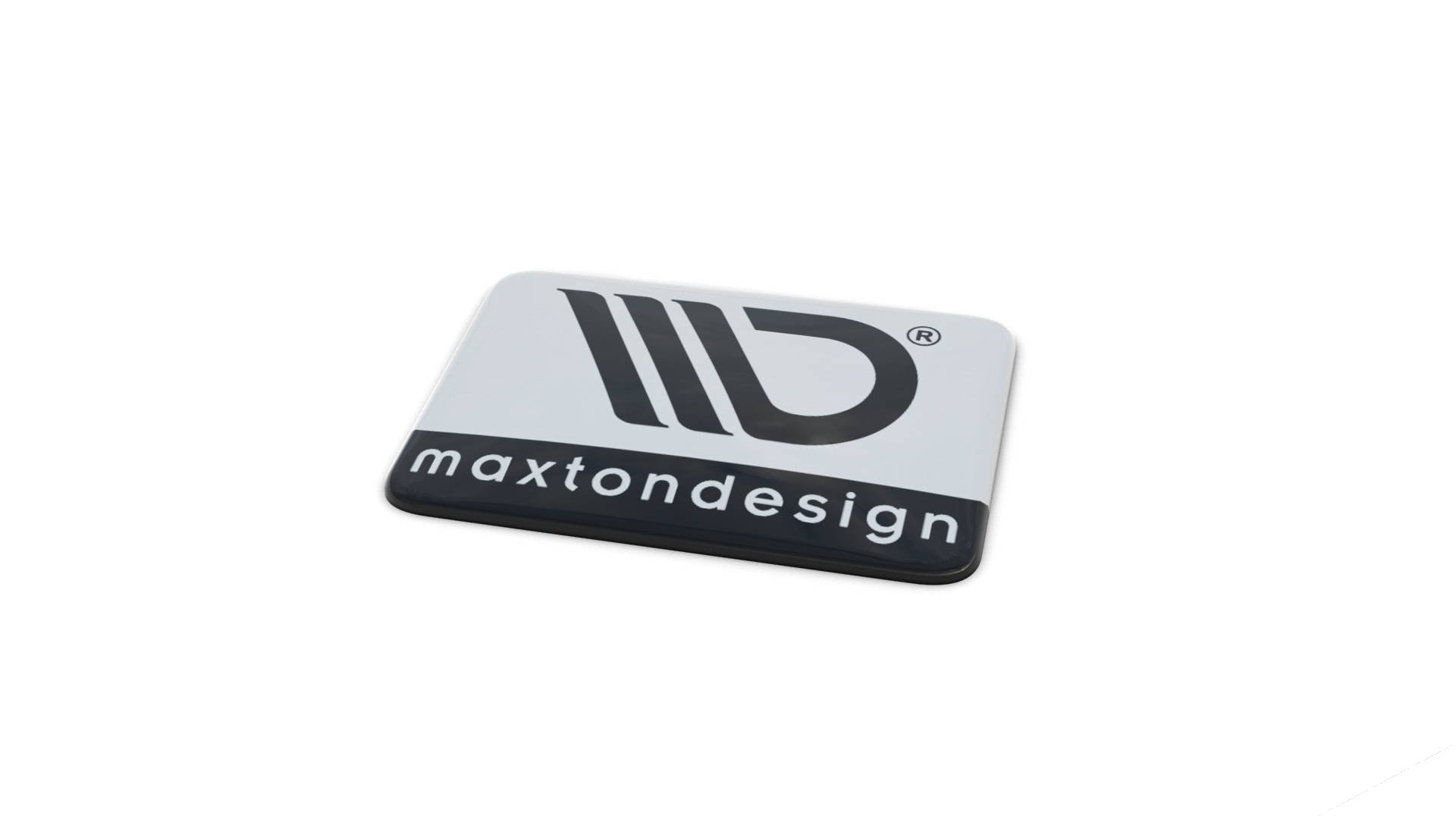 3D Klistermärke Dekal Logga 6st Maxton Design (B9)