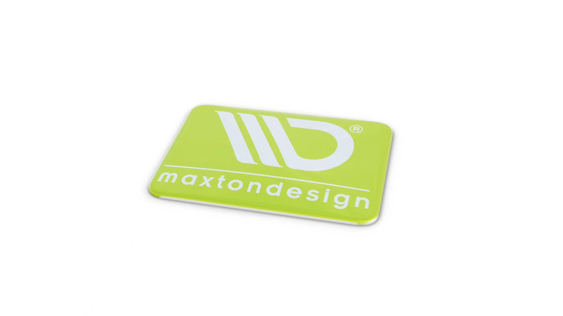 3D Klistermärke Dekal Logga 6st Maxton Design (D6)