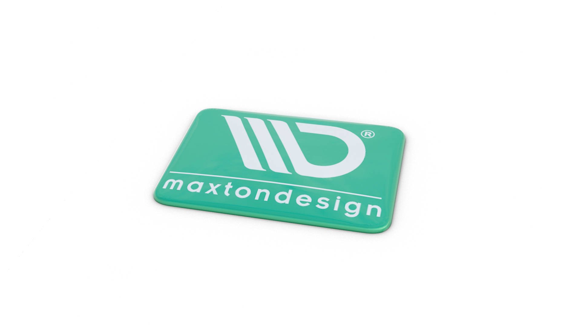 3D Klistermärke Dekal Logga 6st Maxton Design (D7)