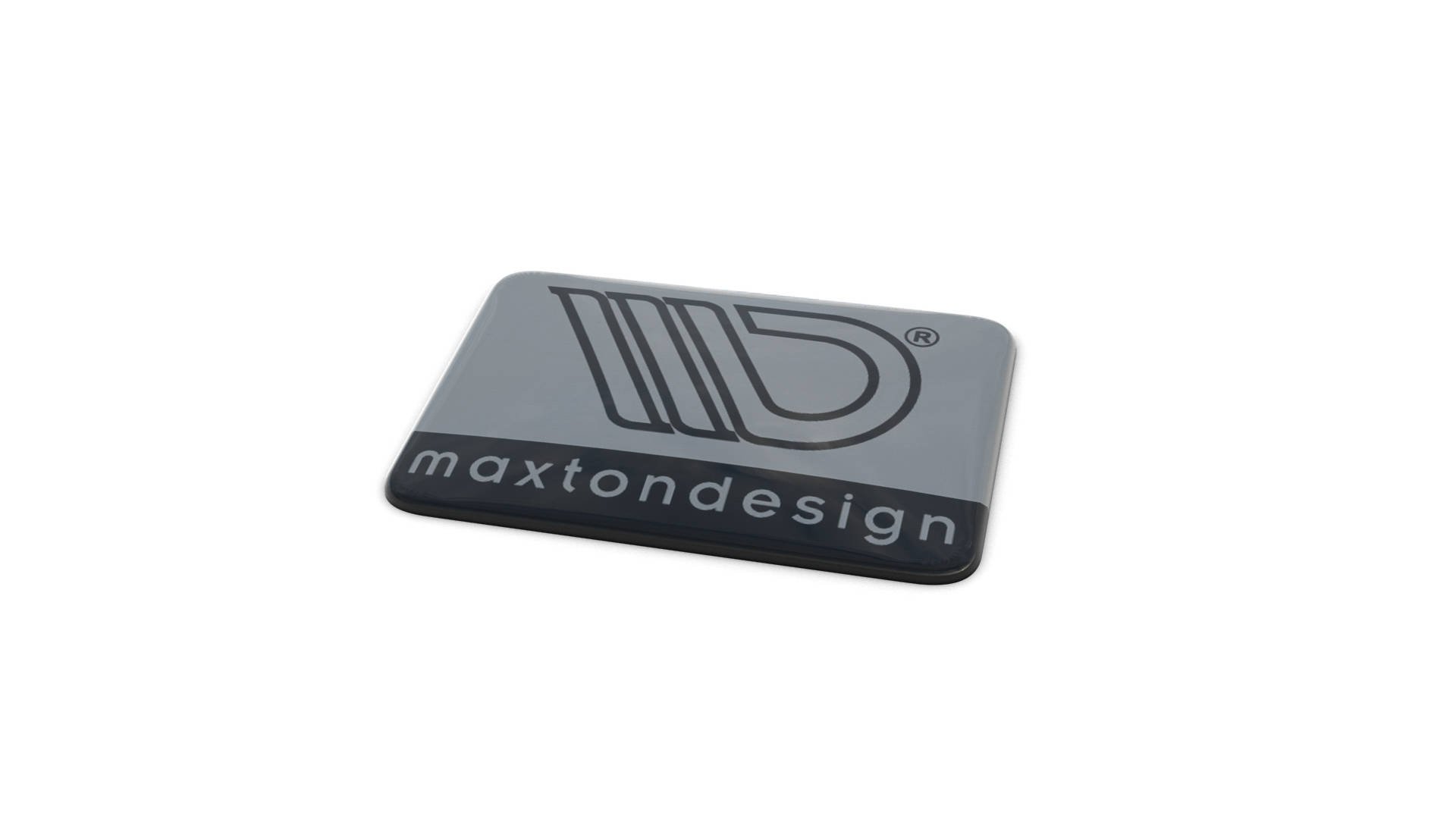 3D Klistermärke Dekal Logga 6st Maxton Design (G10)