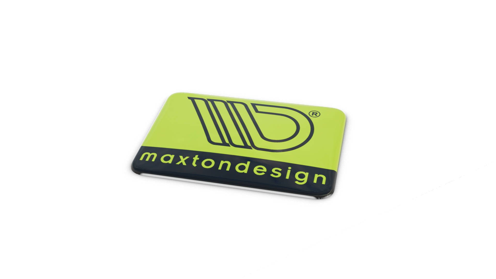 3D Klistermärke Dekal Logga 6st Maxton Design (G6)