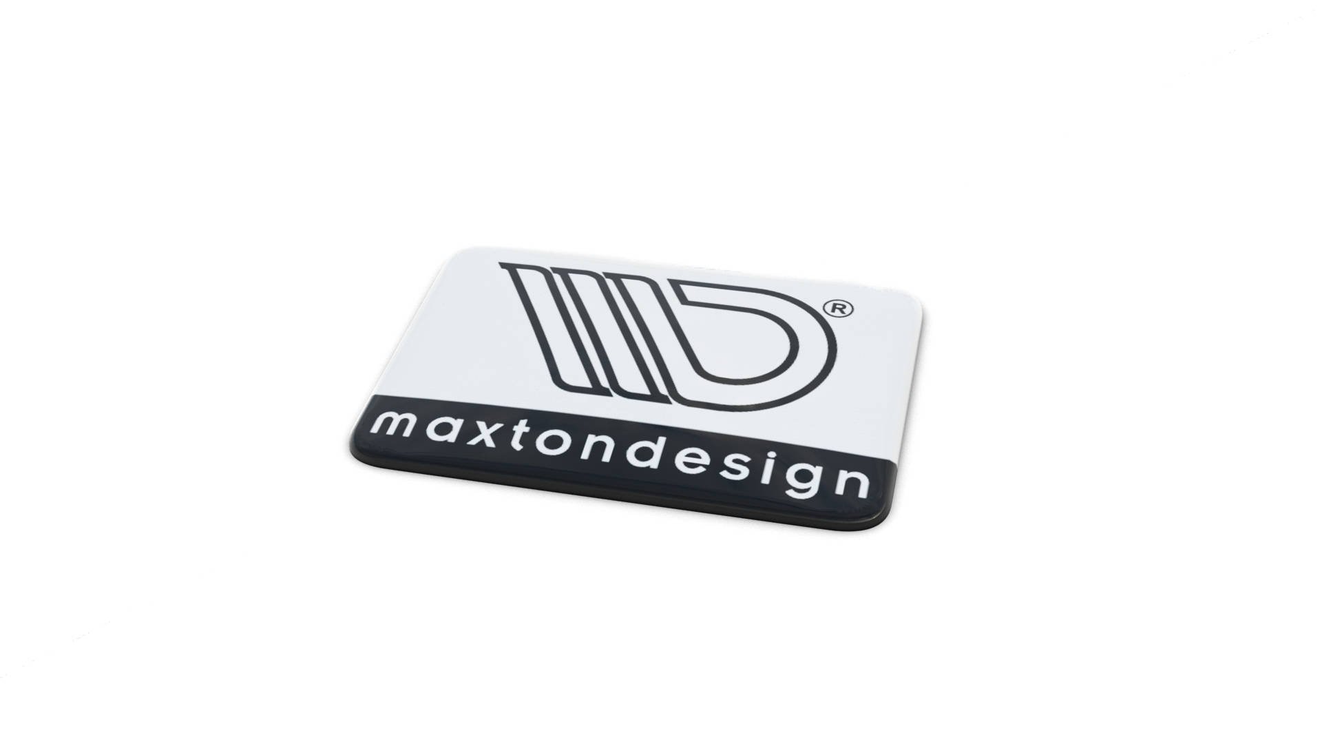 3D Klistermärke Dekal Logga 6st Maxton Design (G8)