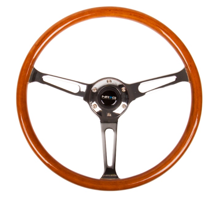 NRG-RST-360SL NRG Träratt med Chrome Centrum 360mm