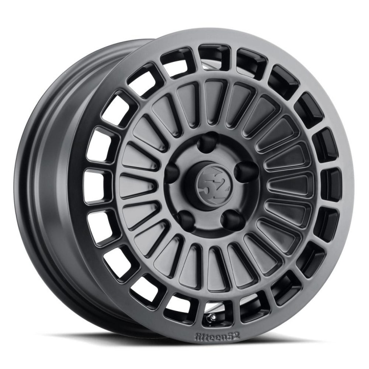 NTGAB-57054-15 Fifteen52 Integrale Gravel15x7 ET15 5X114.3 Asphalt Svart (Satin Svart) 56,1