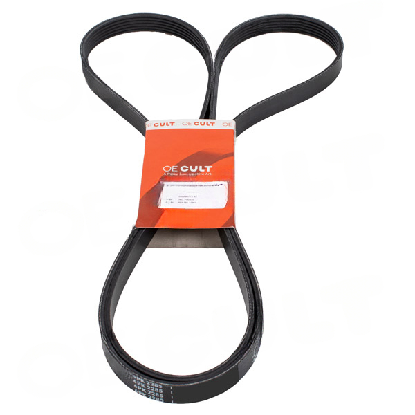 Porsche 911 (996T/997T) Turbo 2001-2009 Multirem V-Ribbad 6 | 2285mm OE-Cult i gruppen Välj bilmodell / Porsche / 997 04-12 / Reservdelar hos DDESIGN Scandinavia AB (OEC-P00850)