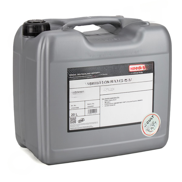 Porsche 911 (996/997) Boxster/Cayman (986/987) Motorolja 5W-50 Powertron Racing 20L Kanister OE-Cult by Veedol i gruppen Välj bilmodell / Porsche / 997 04-12 / Reservdelar hos DDESIGN Scandinavia AB (OEC-P01462)