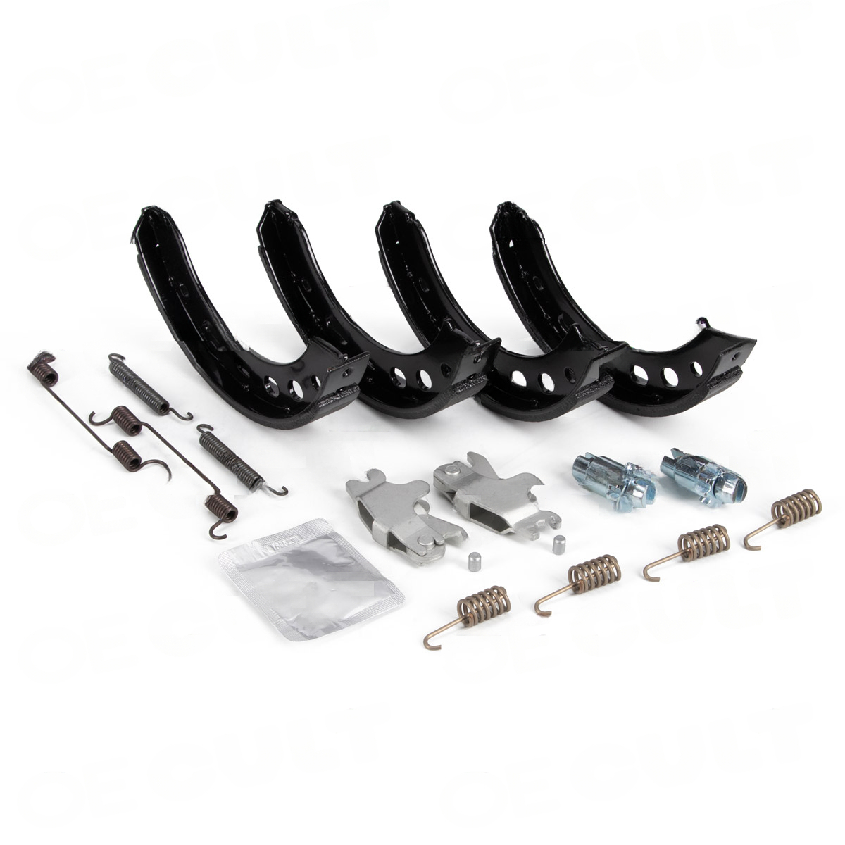 Porsche 911 1989-1998/986 S/924 S/944/968 Bromsbackar Handbroms Med Tillbehör OE-Cult i gruppen Välj bilmodell / Porsche / 968 / Reservdelar hos DDESIGN Scandinavia AB (OEC-P01888)