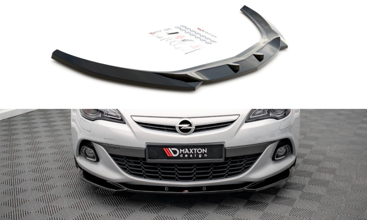 OP-AS-J-GTC-OPCLINE-FD1G Opel Astra GTC OPC-Line J 2011-2018 Frontsplitter V.1 Maxton Design