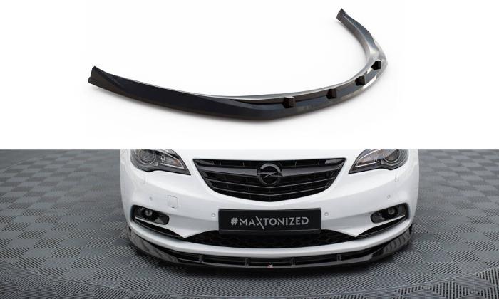 Opel Cascada 2013-2019 Frontsplitter V.1 Maxton Design i gruppen Bilmodeller / Opel / Cascada 2013-2019 hos DDESIGN AB (OP-CA-1-FD1G)